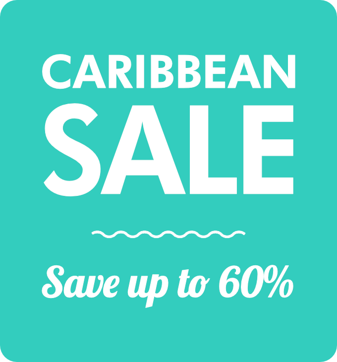 Caribbean Sale - Save up to 60%